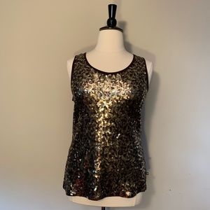 Michael Kors Sequin Top: Size 1X